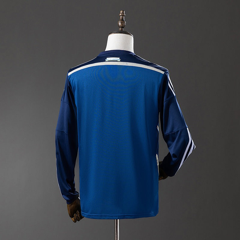 Argentina 2014 Away Long Sleeve Retro Jersey