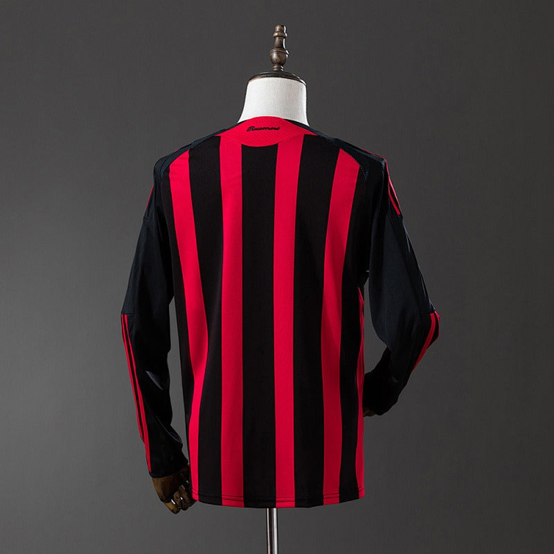 Retro AC Milan 2008-2009 Home Long sleeves