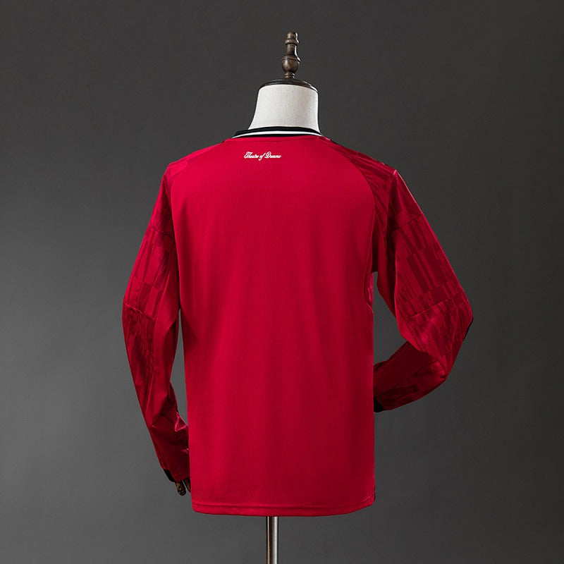 Manchester United 2025-2026 Home Long Sleeve Fan