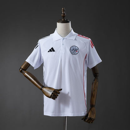 Ajax 2025-2026 POLO - White Fan