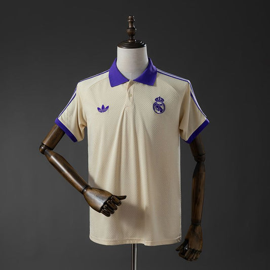 Real Madrid 2025-2026 POLO - Apricot