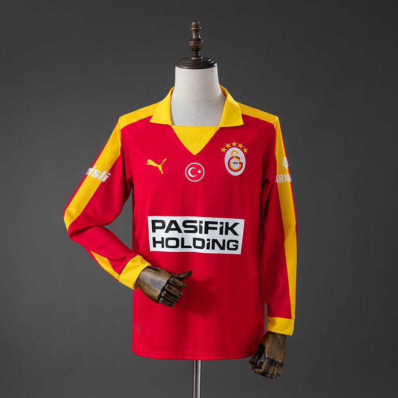 Galatasaray 2025-2026 Retro Edition - Red Long-Sleeved Fan