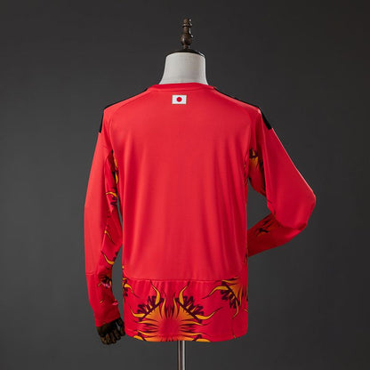 Japan 2026 Goalkeeper - Red Long-Sleeved Fan