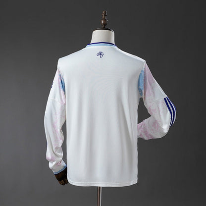 Aston Villa 2025-2026 Second Away Long Sleeve Fan