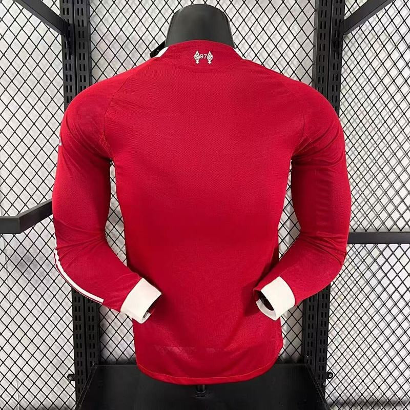 Liverpool 2025-2026 Home Long-Sleeve Player
