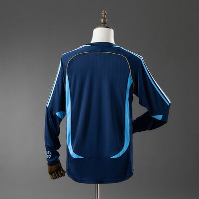 Argentina 2006 Away Long-Sleeved Retro Jersey