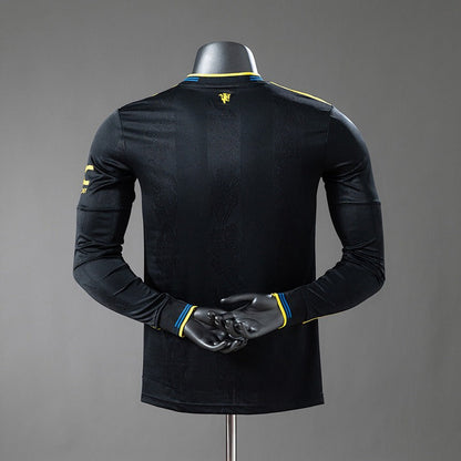 Manchester United 2025-2026 Second Away Long Sleeve Player
