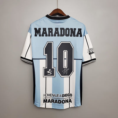 Retro 2001 Argentina Maradona #10 Commemorative Edition