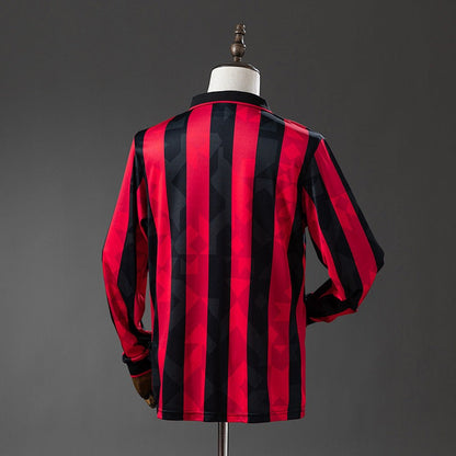 Retro AC Milan 1993-1994 Home Long sleeves