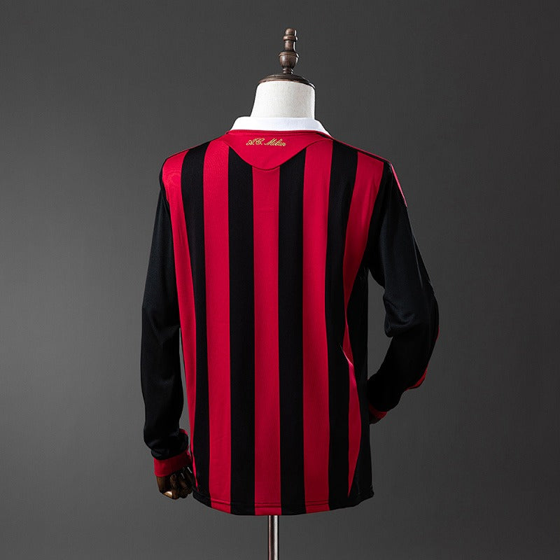 Retro AC Milan 2009-2010 Home Long sleeves