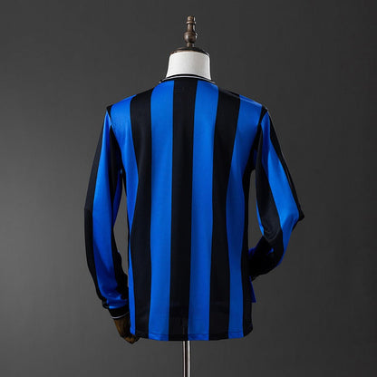 Retro Inter Milan 2009-2010 Champions League Edition Home Long sleeves