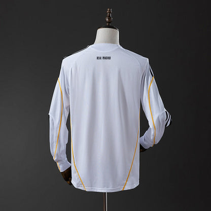 Retro Real Madrid 2009-2010 Home Long sleeves