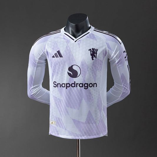 Manchester United 2025-2026 Away Long Sleeve Player