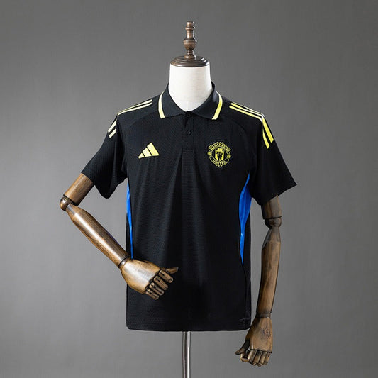 Manchester United 2025-2026 POLO - Black