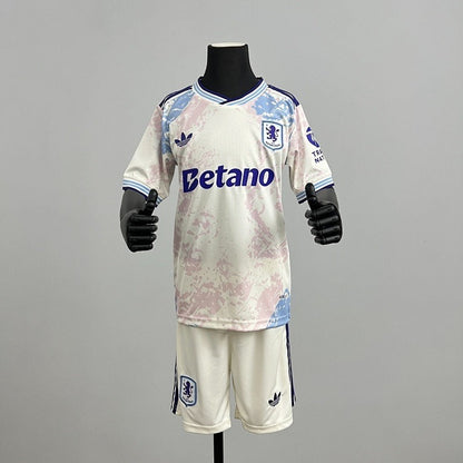 Kids Aston Villa 2025-2026 Second Away