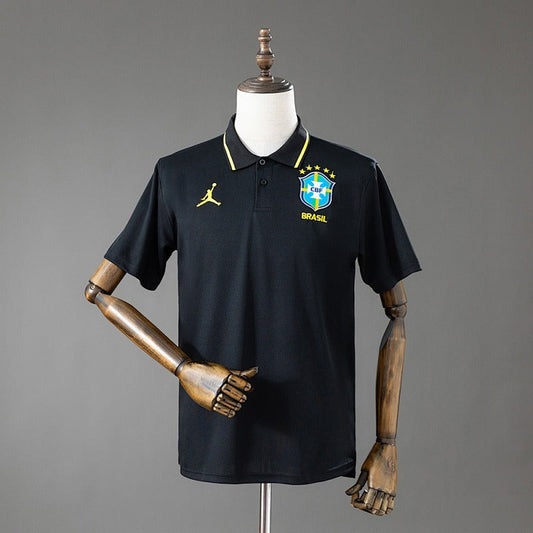 Brazil 2026 Polo Black Fan