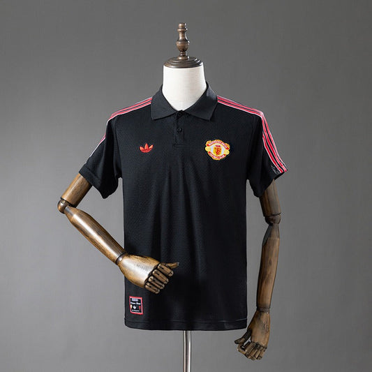 Manchester United 2025-2026 POLO - Black