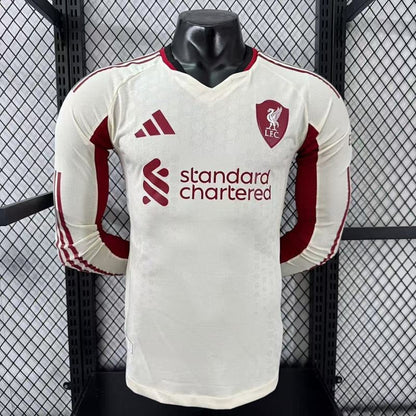 Liverpool 2025-2026 Away Long-Sleeve Player