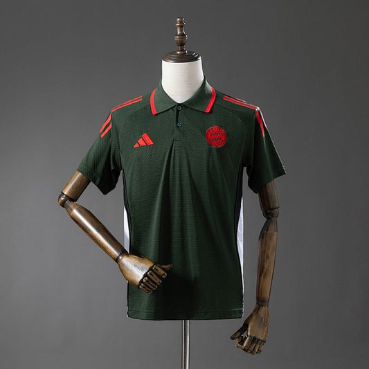 Bayern München 2025-2026 POLO-Dark Green Fan