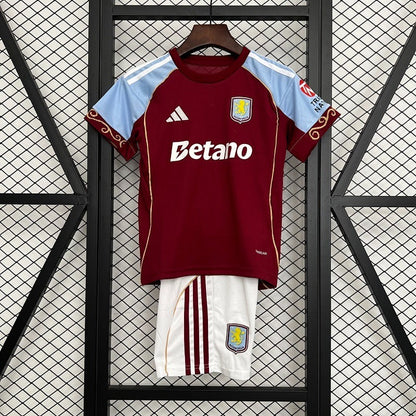 Kids Aston Villa 2025-2026 Home
