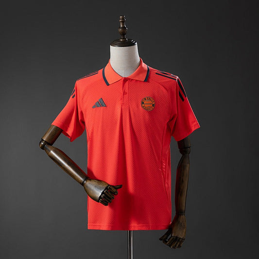 Bayern München 2025-2026 POLO - Red Fan