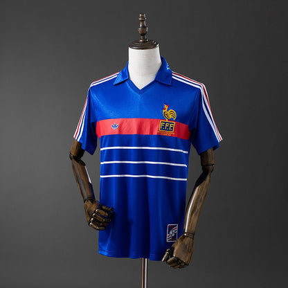 France 1984 Home Retro Jersey