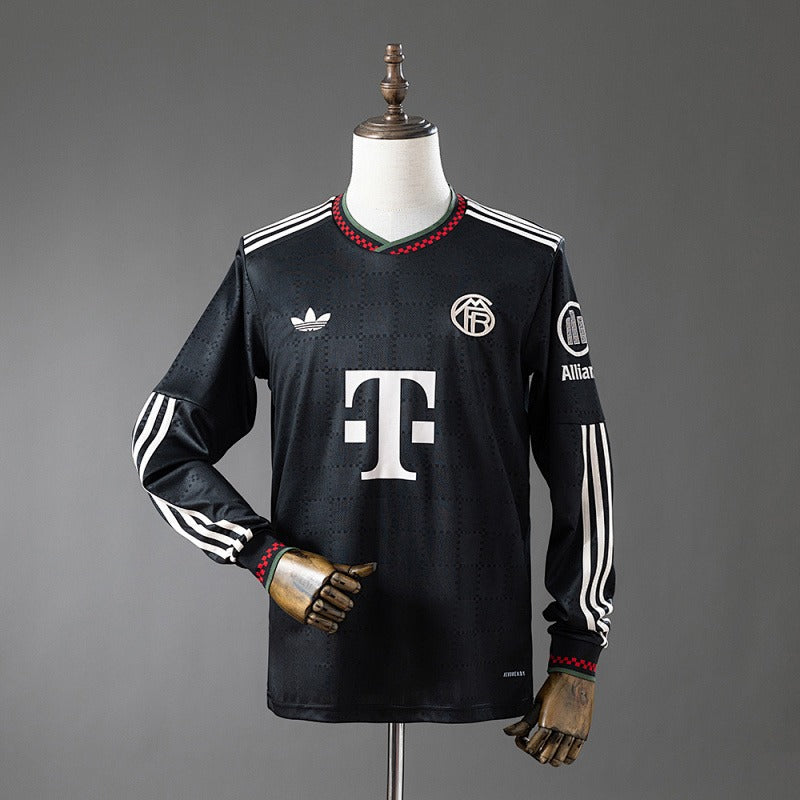 Bayern München 2025-2026 Second Away Long-Sleeve Fan