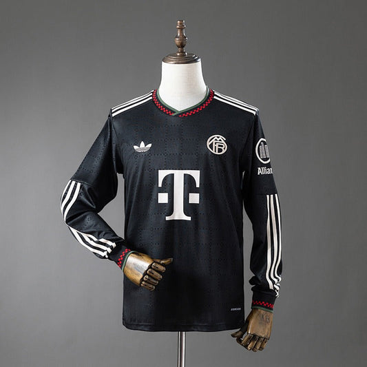 Bayern München 2025-2026 Second Away Long-Sleeve Fan