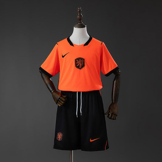Netherlands 2026 Home Kids Kit Jersey Size